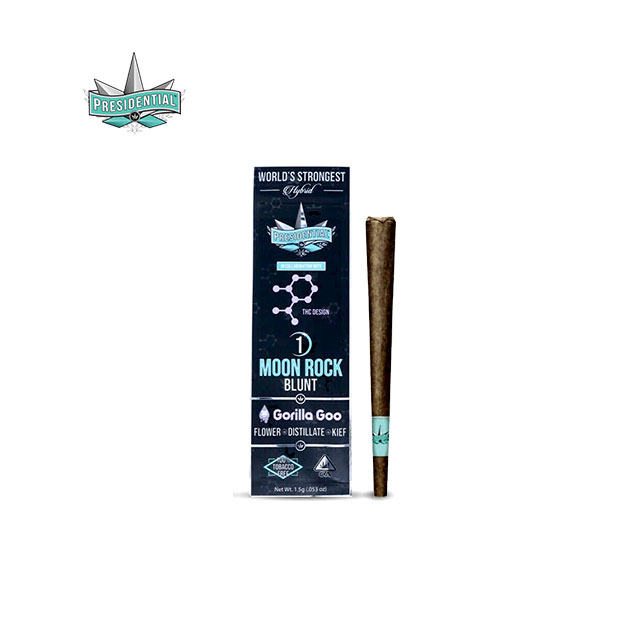 Photograph of product: GORILLA GOO MOONROCK INFUSED BLUNT - 1.5 G