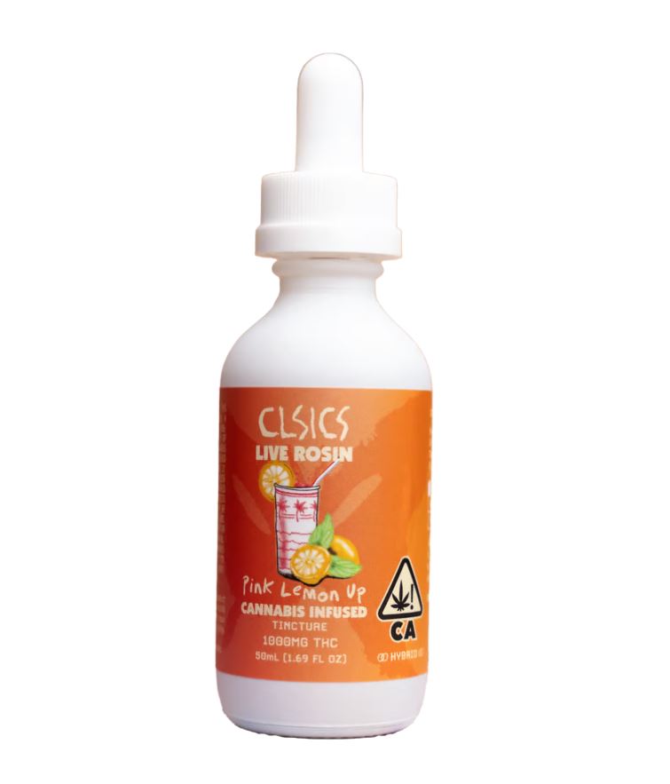 Photograph of product: CLSICS Tincture Pink Lemon Up 1000MG