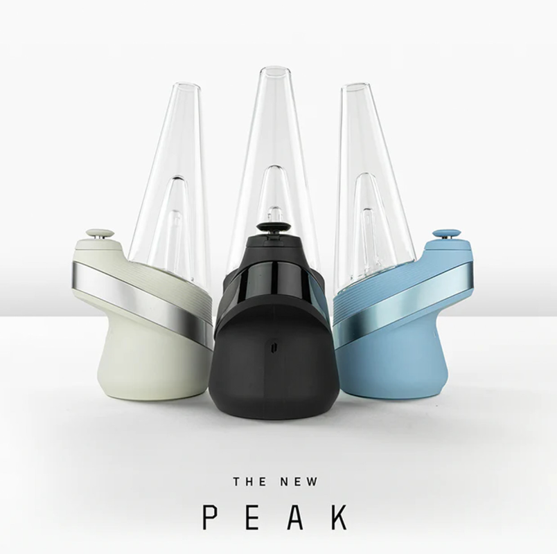 Photograph of product: Puffco - The New Peak Smart Rig (Onyx & Sky)