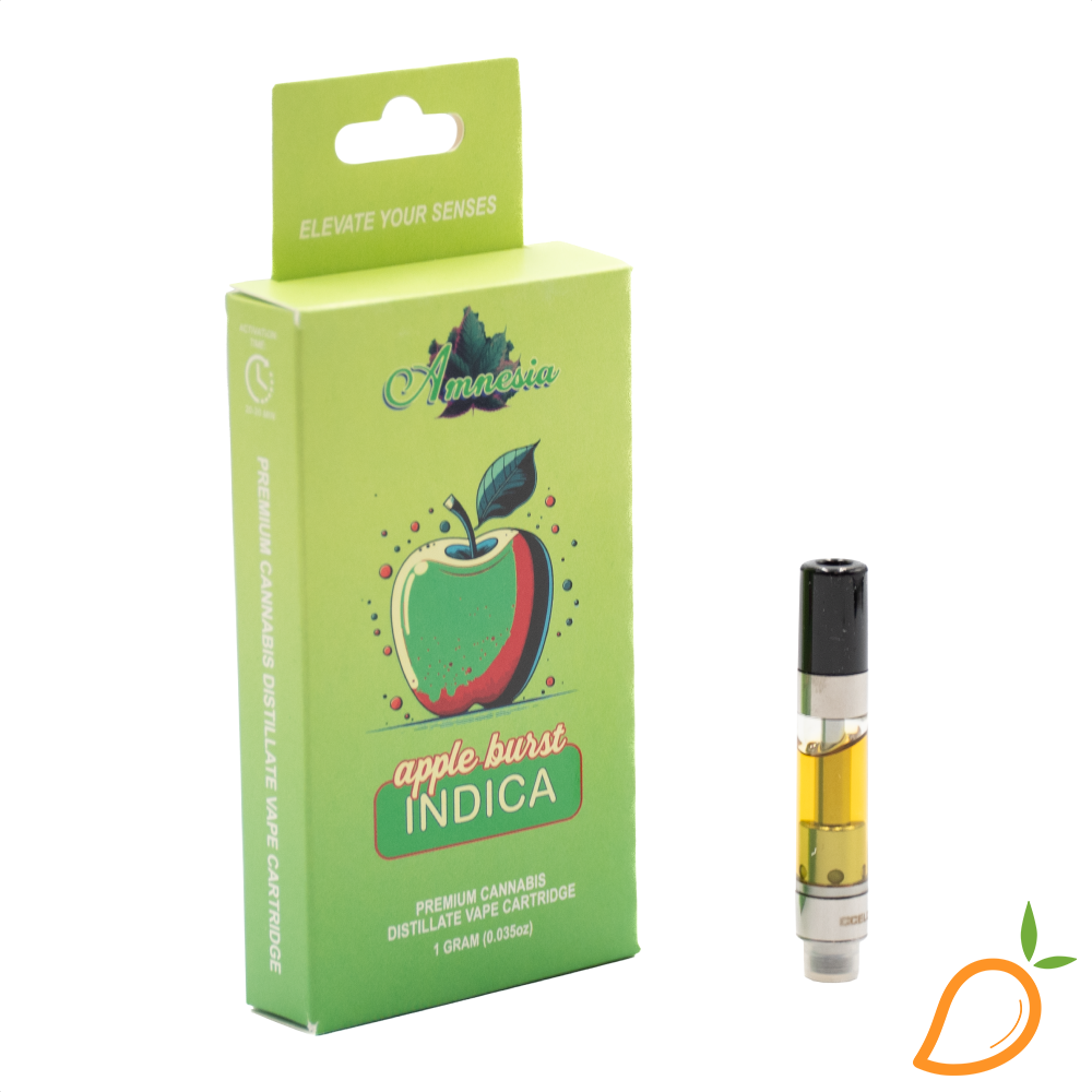 Photograph of product: 1g Apple Burst Vape Amnesia