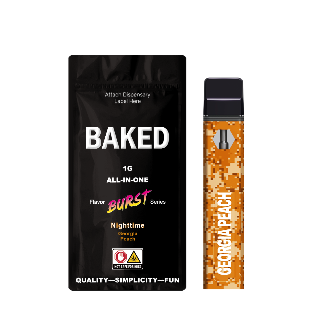 Photograph of product: BAKED | Georgia Peach Disposable