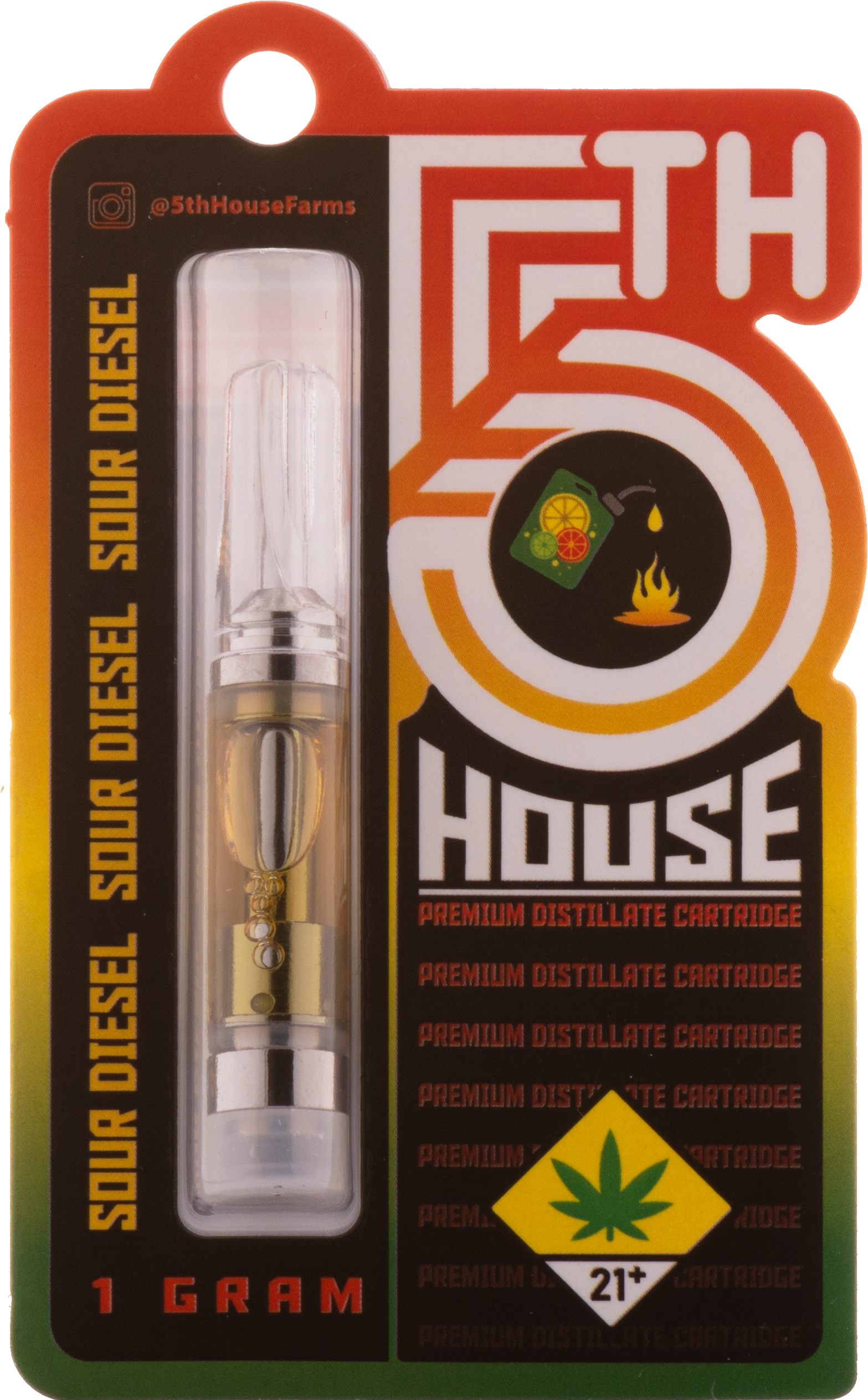 Photograph of product: Vape - Lemon Diesel 5th House