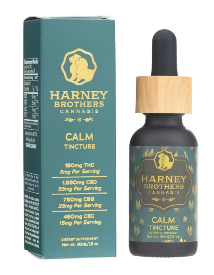 Photograph of product: Harney Brothers | Calm Tincture | 150mg