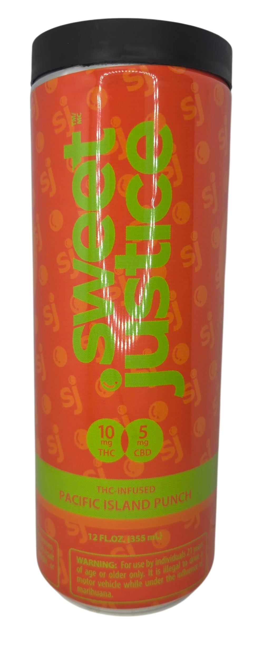 Photograph of product: Pascific Island Punch | 2:1 Thc:Cbd Sweet Justice Soda