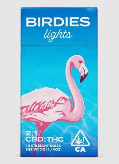 Photograph of product: 10 PACK - 2:1 LIGHTS .7G - BIRDIES