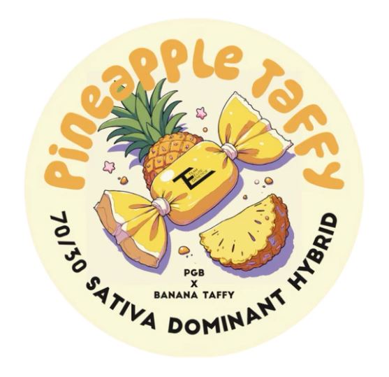 Photograph of product: ROSIN - PINEAPPLE TAFFY 1G - TEAM ELITE GENETICS