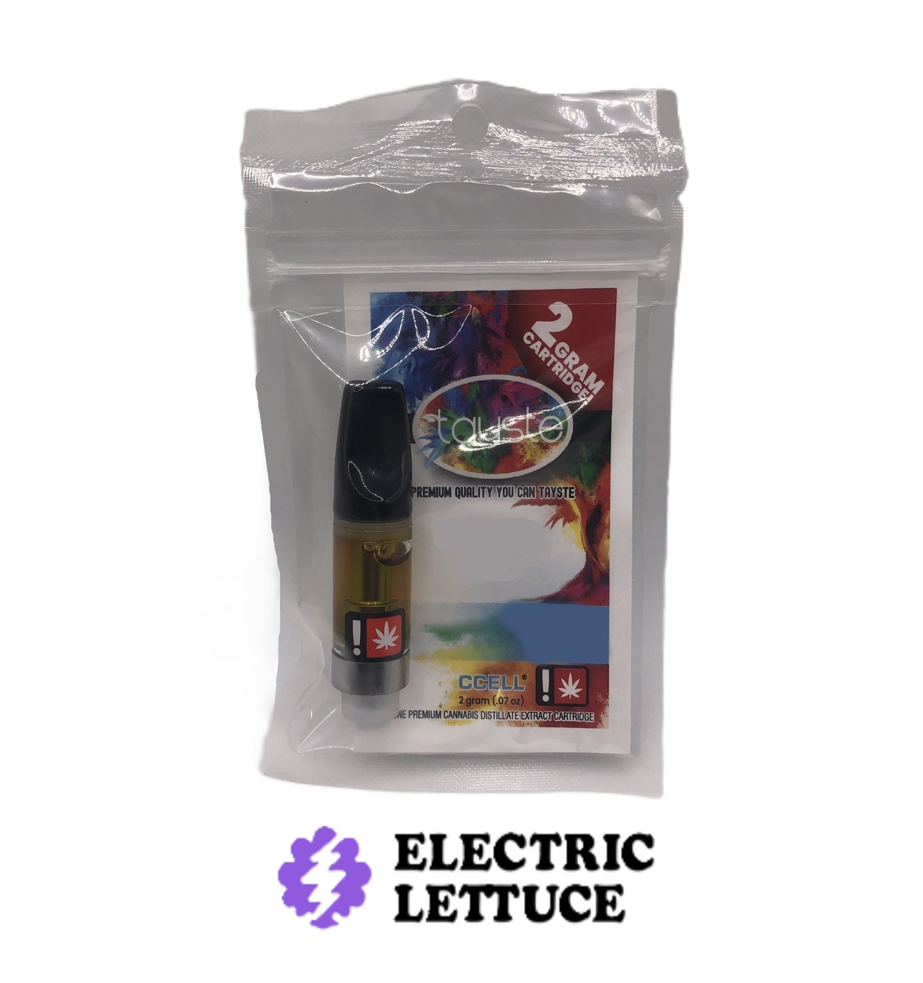Photograph of product: Tayste Georgia Pie Distillate Cartridge 2g
