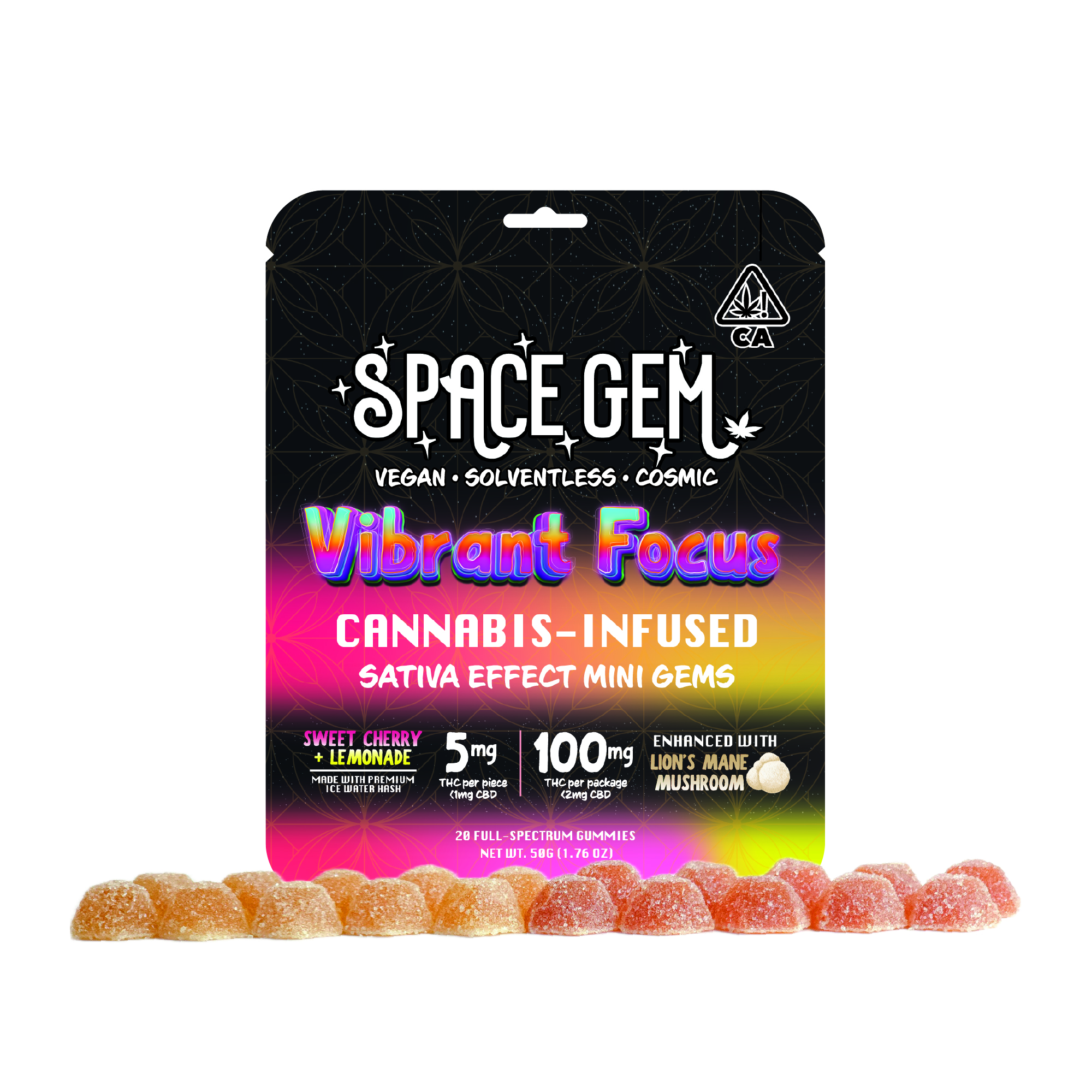 Photograph of product: 20PK - MINI GEMS - SATIVA - VIBRANT FOCUS