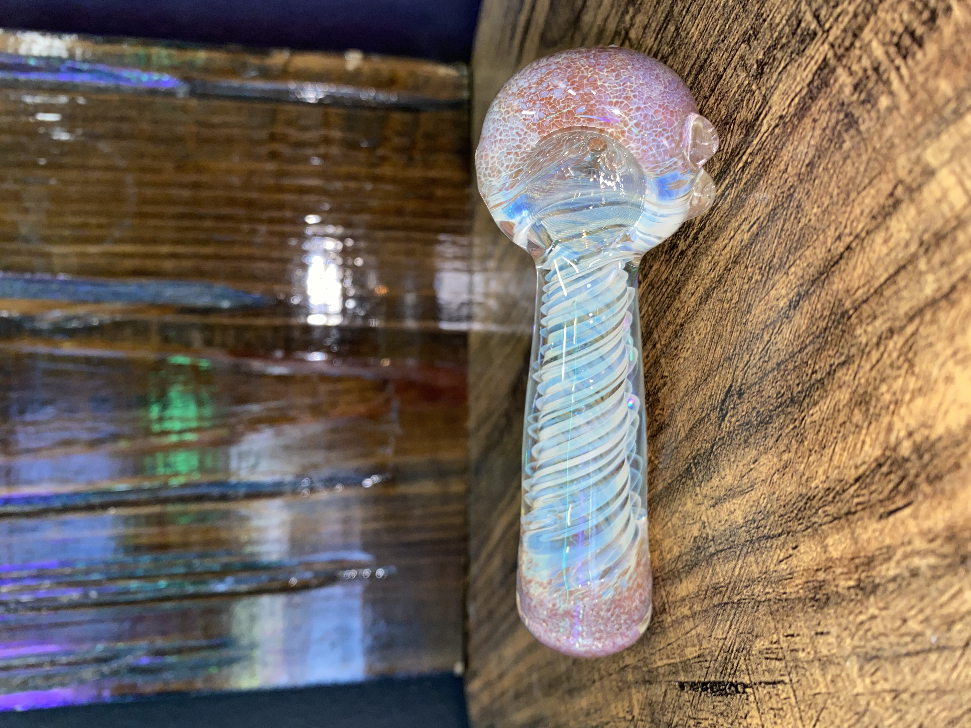 Photograph of product: Dream Scapes Knobby Spoon Pipe | 4"