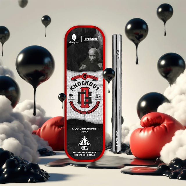 Photograph of product: Knockout OG Liquid Diamonds (Oui'd) | 1G All-In-One