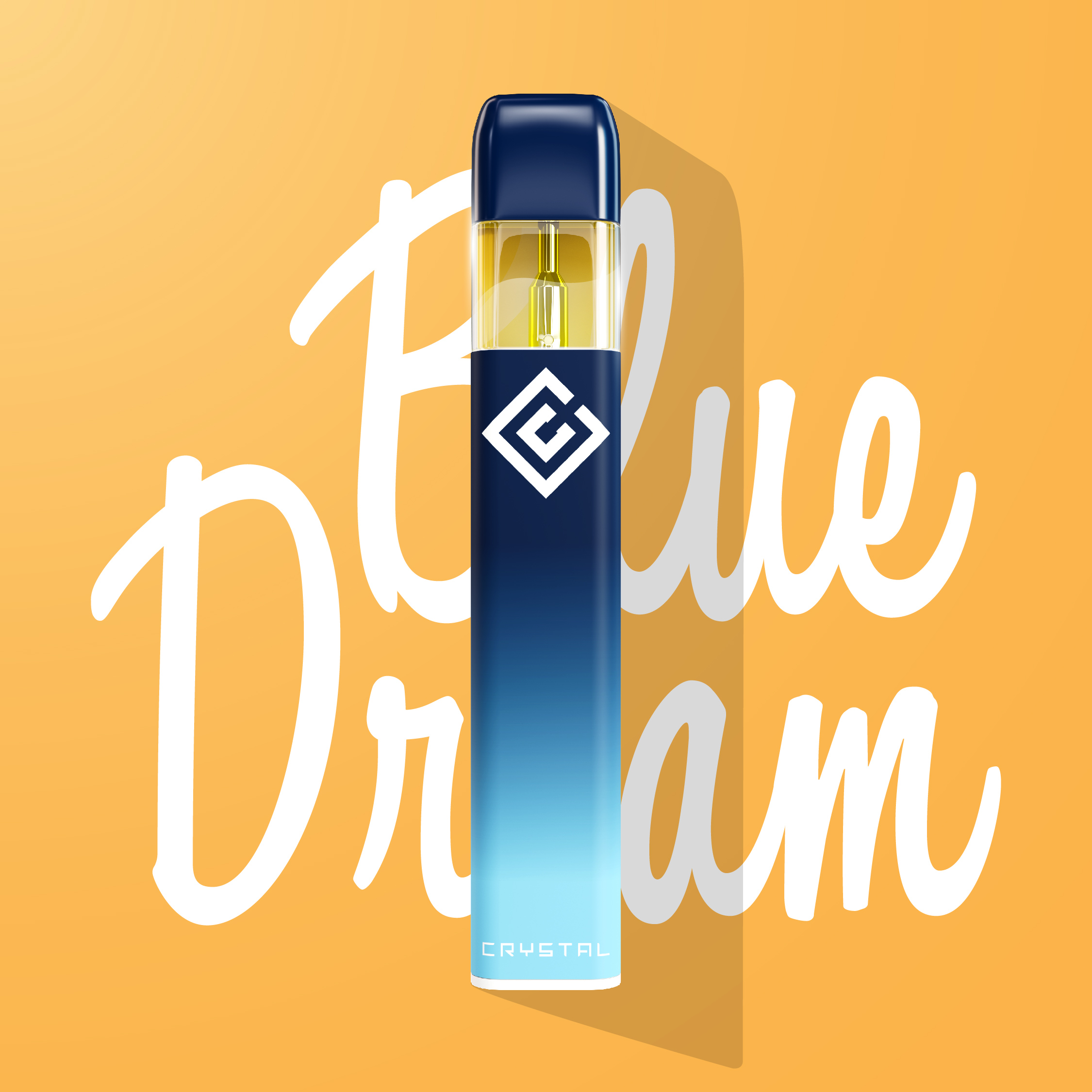 Photograph of product: Blast | Disposable Pen (rechargeable) | Blue Dream | Distillate | 1g