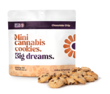 Photograph of product: Chocolate Chip Cookies (1:1:1) TH-oui:CBD:CBN | Hippie Bliss | 200mg (20x10)