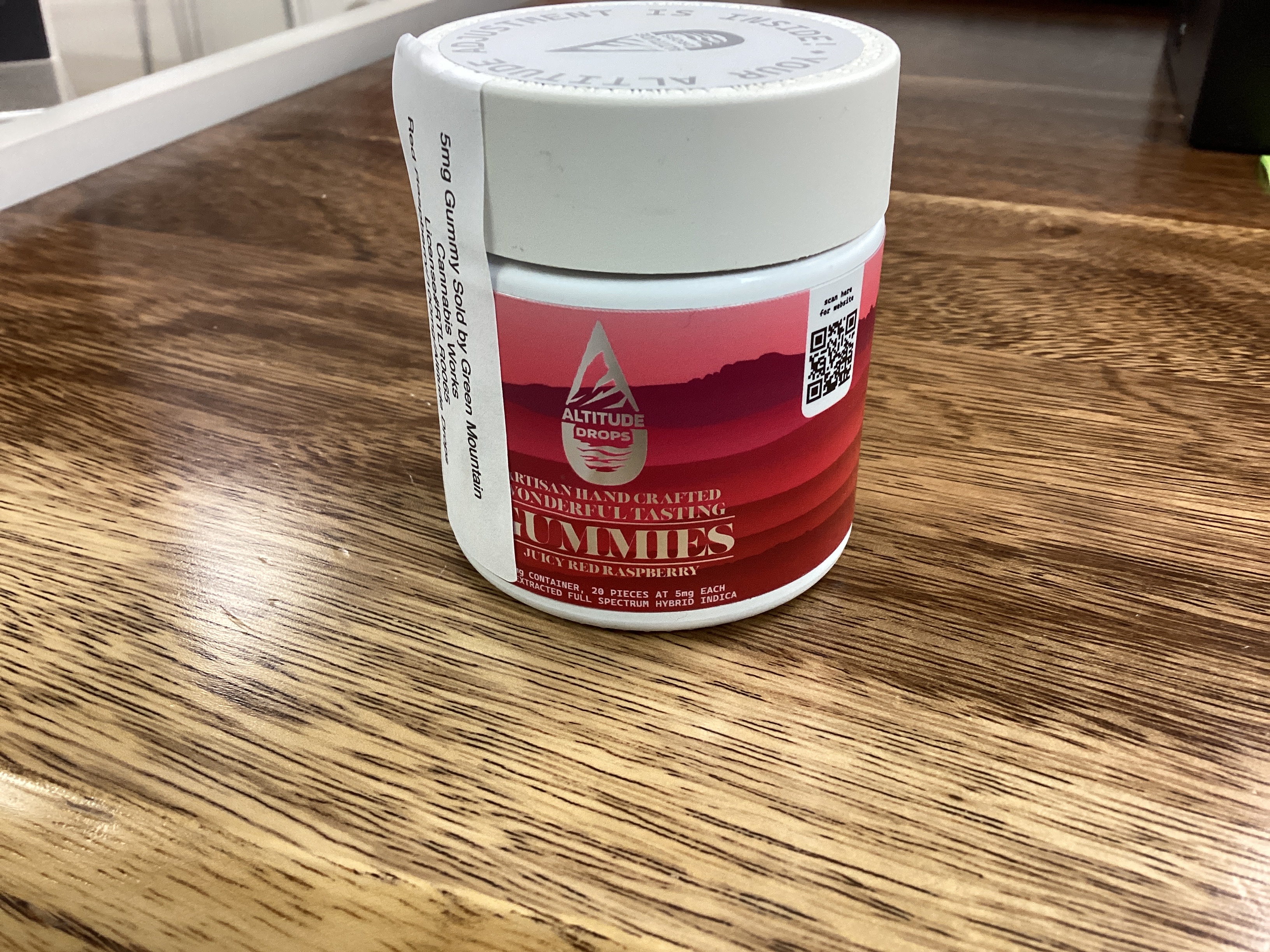 Photograph of product: Juicy Red Raspberry