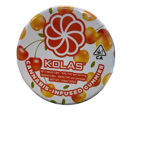 Photograph of product: Kolas - White Cherry Blossom 10pk Gummies - 