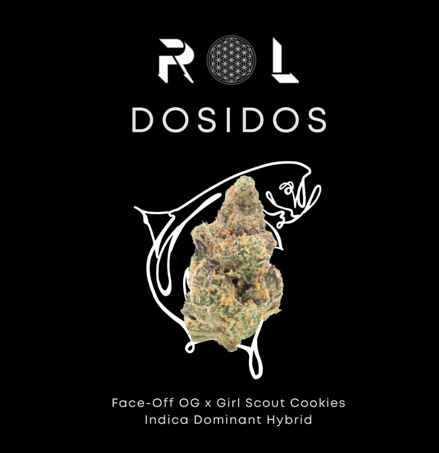 Photograph of product: Rhythm of Life Dosi Do (H) Flower 3.5g