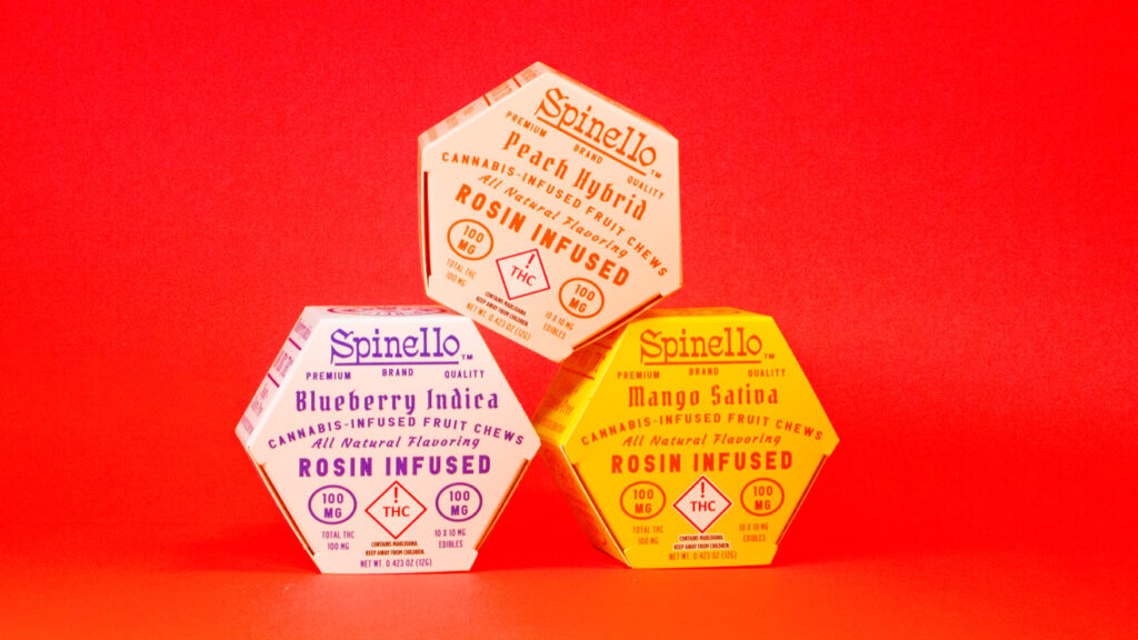Photograph of product: Spinello-Peach Rosin