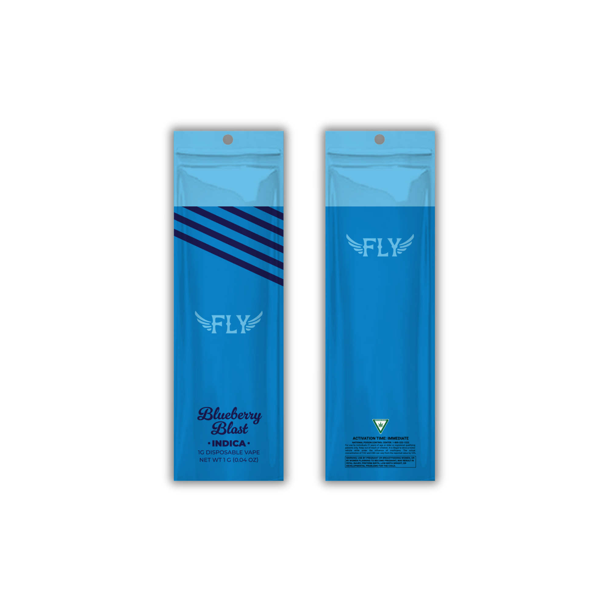 Photograph of product: Fly | Disposable Vape | Blueberry Burst | 1g