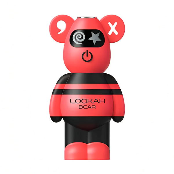 Photograph of product: LOOKAH - BATTERY 510 - BEAR - RED