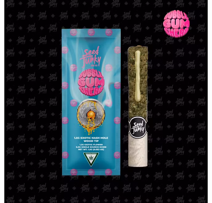 Photograph of product: Seed Junky | Bubble Gum Sherb | au chocolat Hole