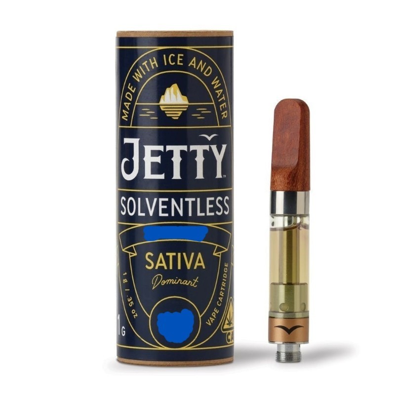 Photograph of product: Jetty Mint Mojito Solventless Vape Cartridge 1g