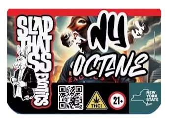 Photograph of product: Slap That Ass | NY Octane Infused Pre-Roll 5 Pack | 2.5g