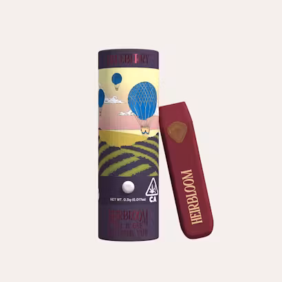 Photograph of product: Heirbloom - Blueberry (Oui'd) All-In-One Vape
