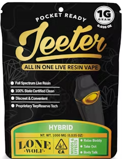 Photograph of product: Deep Drive Kush [H] - Live Resin Ready To Use