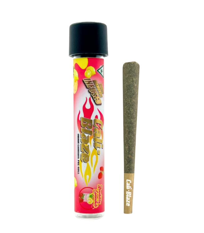 Photograph of product: Strawberry Lemonade (Oui'd) | Cali-Blaze | Infused Pre-roll