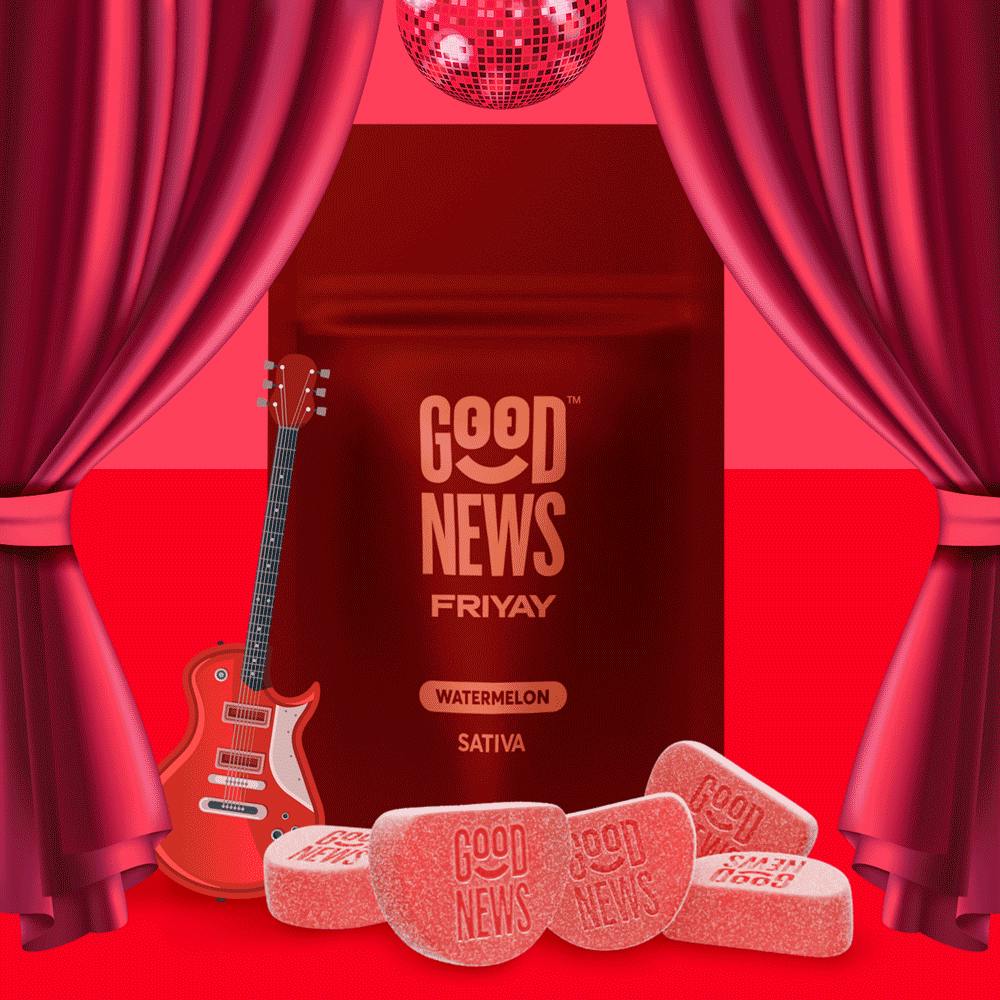 Photograph of product: Good News I Gummies | Friyay