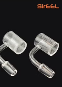 Photograph of product: SirEEL Etched Quartz Banger 14mm Male