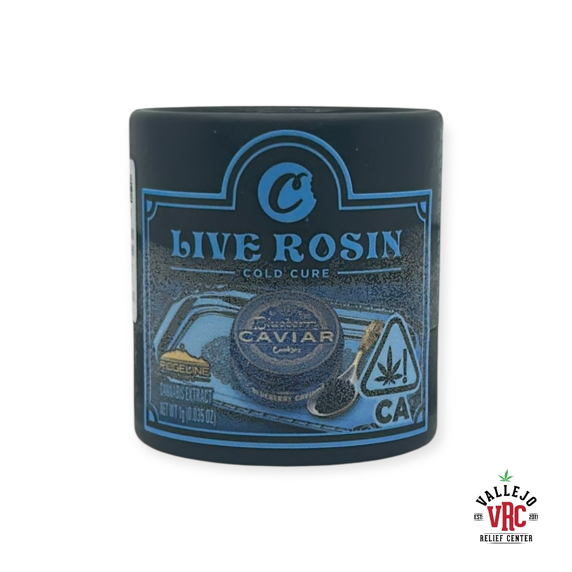 Photograph of product: BLUEBERRY CAVIAR 1G ROSIN