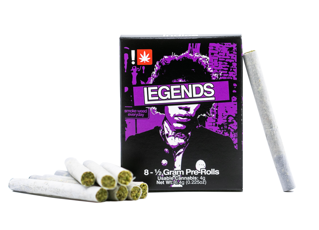 Photograph of product: Legends | Ice Cream Cake Pre-Rolls 8 pk
