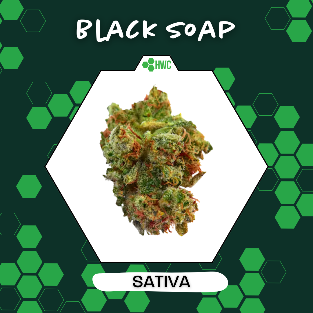 Photograph of product: Herbal Wellness Center - Black Soap (S) - 2.83g
