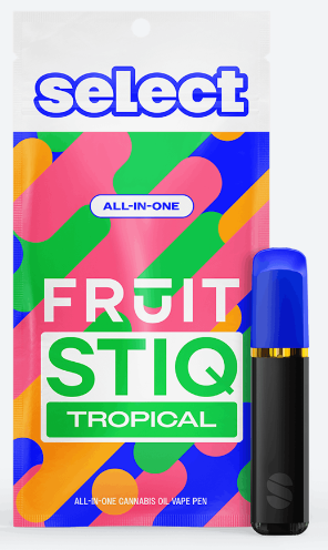 Photograph of product: Select Fruit Stiq | 1g Disposable Vape | Watermelon Breeze