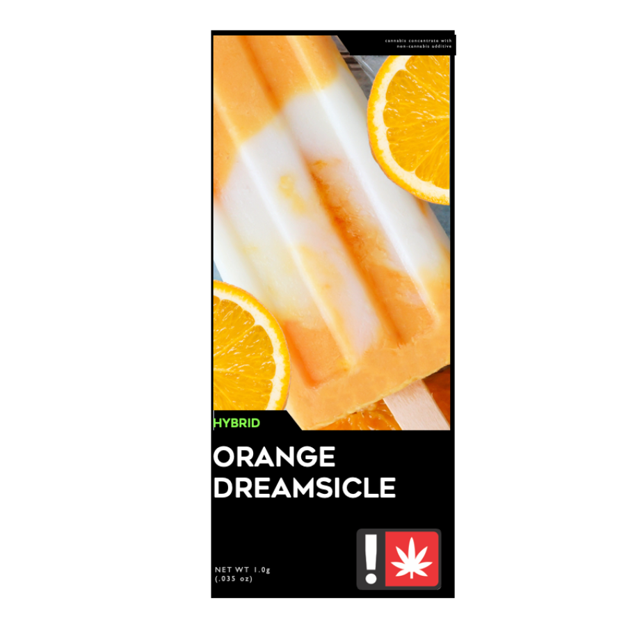Photograph of product: Freshy - Orange Dreamsicle (H) - Live Resin Cartridge 1g