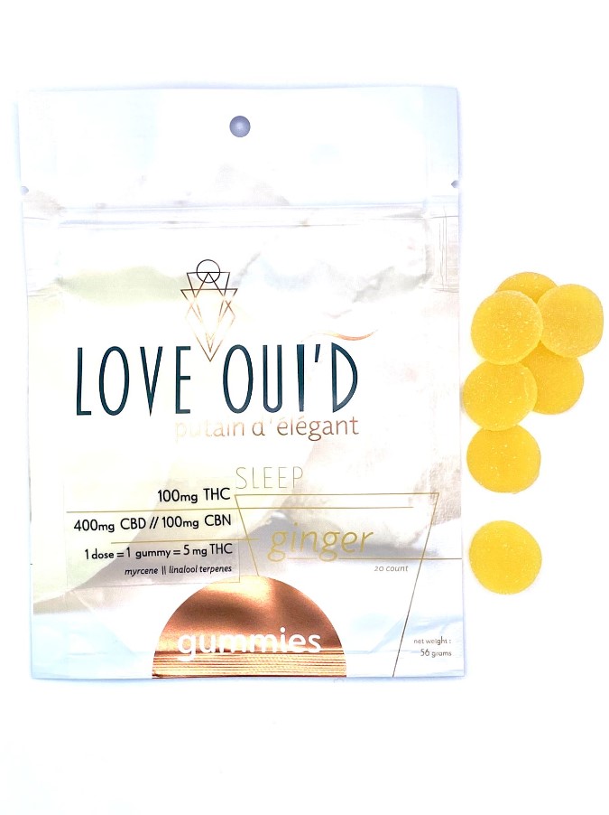 Photograph of Product: Ginger | Gummies | 20pk | 100mg