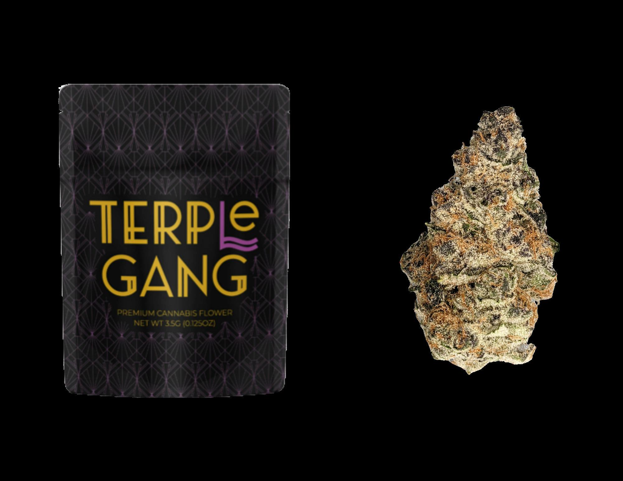 Photograph of product: Terple Gang Pre-Packaged 3.5g Super Buff Cherry