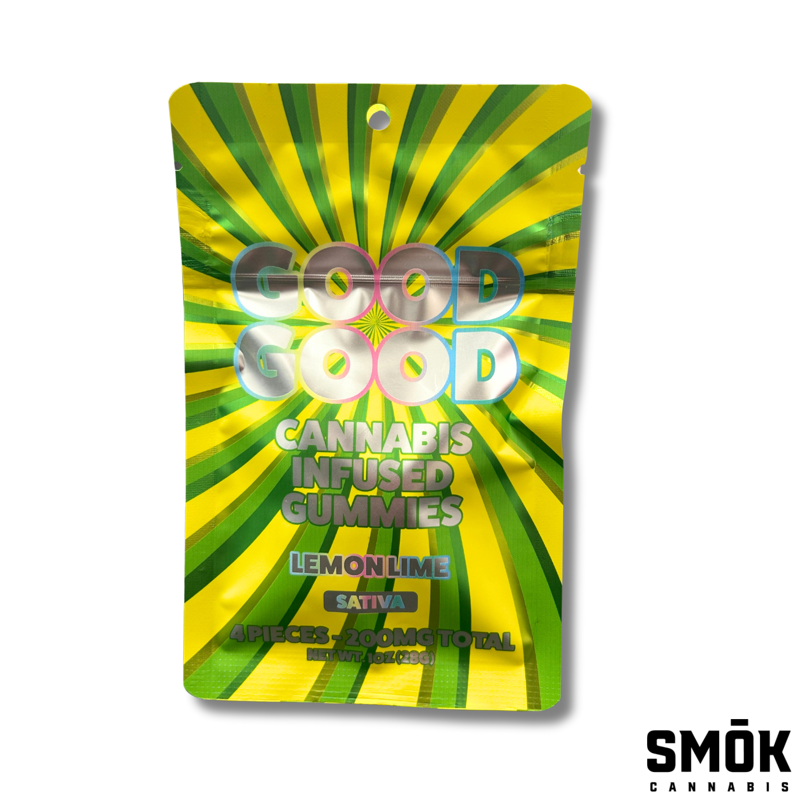 Photograph of product: Good Good Gummies Oui'd Lemon Lime 200mg