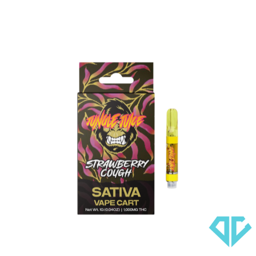 Photograph of product: Jungle Juice Strawberry Cough Cart 1g