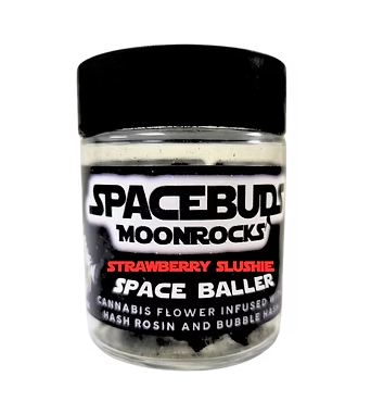Photograph of product: Spacebuds | Moonrocks | Space Baller Strawberry Slushie - 28g