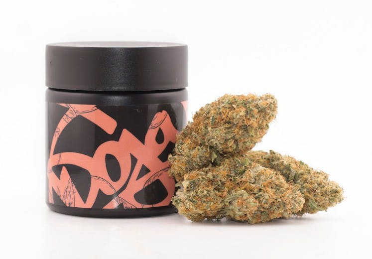 Photograph of product: Breathe Free | DOJA- PEACHTREE 3.5g Flower