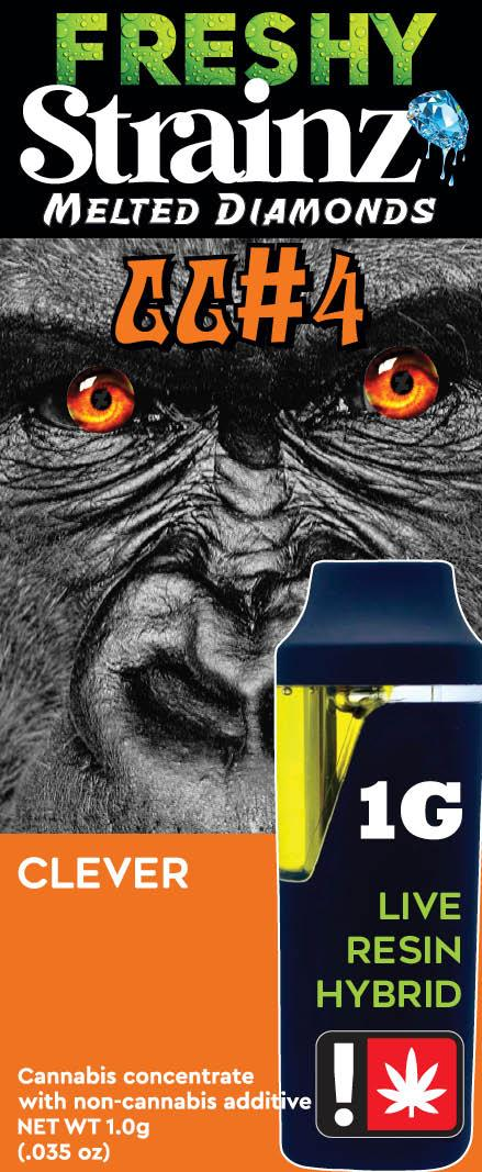 Photograph of product: Freshy Strainz 1g Disposable | GG#4