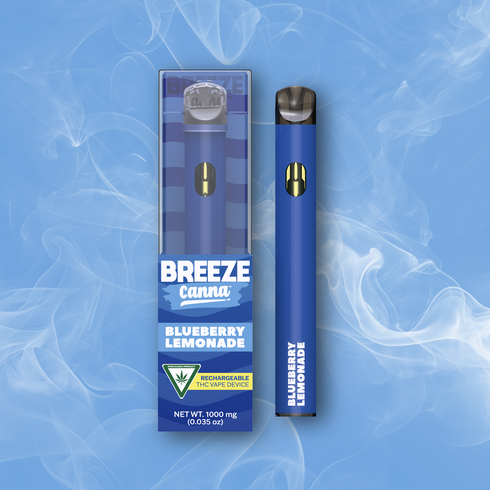 Photograph of Product: Blueberry Lemonade - Classic 1g PLUS Vape Device