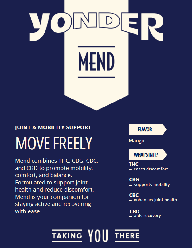 Photograph of Product: Mend | Gummies 100mg