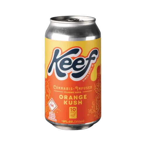 Photograph of product: Keef Cola 10mg - Orange Kush