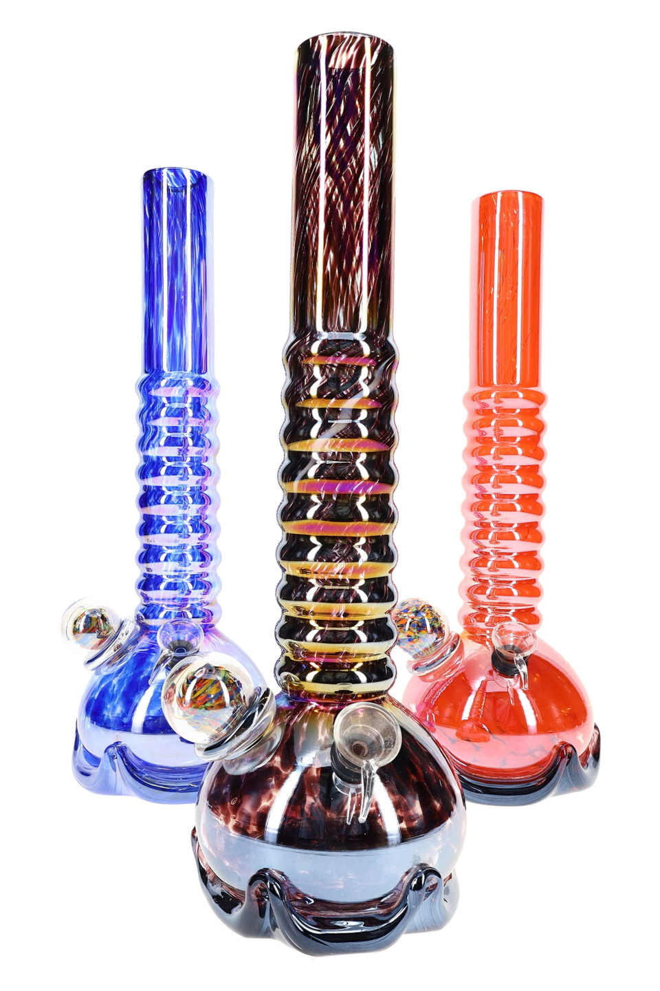 Photograph of product: METALLIC BEAKER BONG (ICE PINCH)