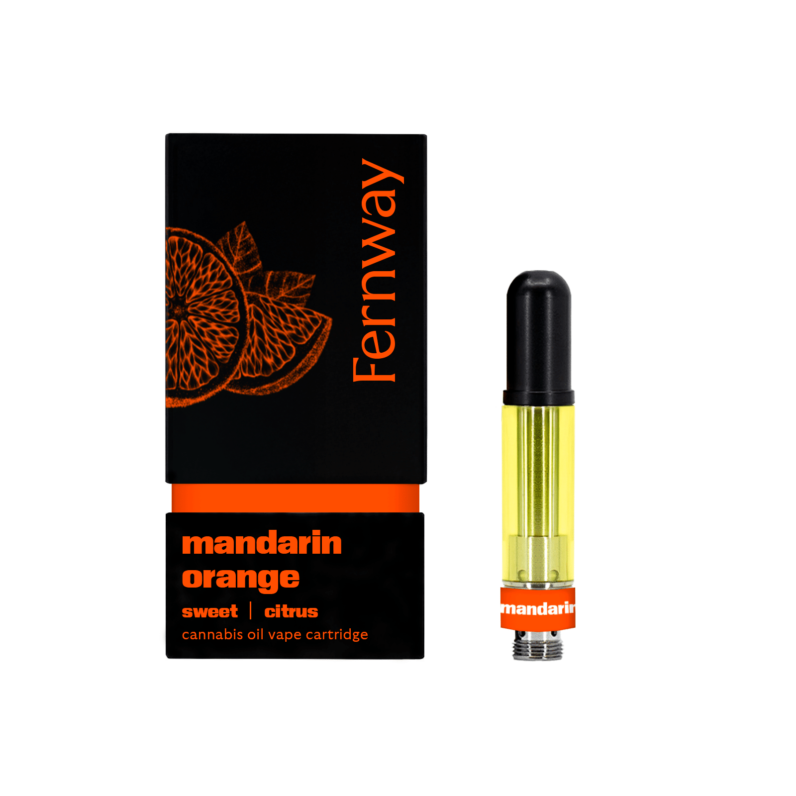 Photograph of product: FERN Flavor Line Oui'd Cart - Mandarin Orange .5g