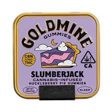 Photograph of Product: SLUMBERJACK HUCKLEBERRY PIE GUMMY 100MG THC +  20MG CBN