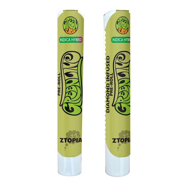Photograph of product: ZTopia Diamond Infused Preroll - 1g - 