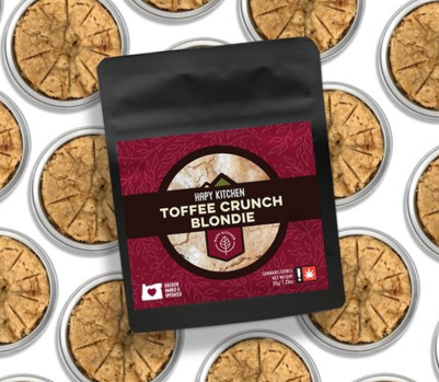 Photograph of product: Blondie Toffee Crunch (Happy Kitchen)